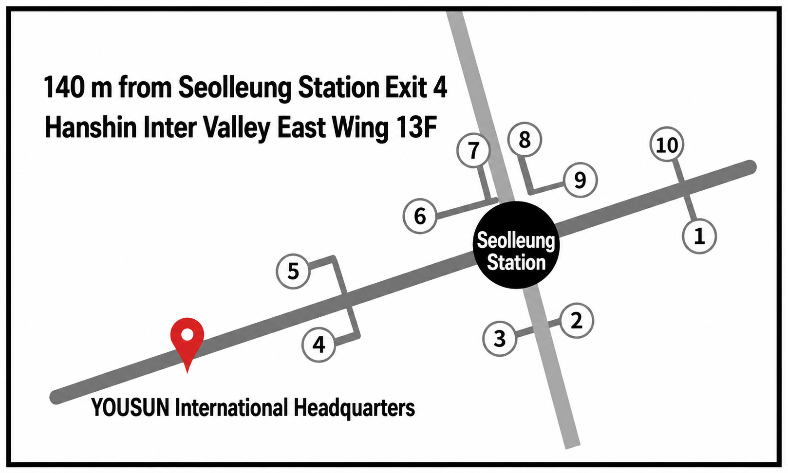 Headquarters map